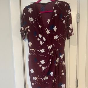 Banana Republic faux wrap dress